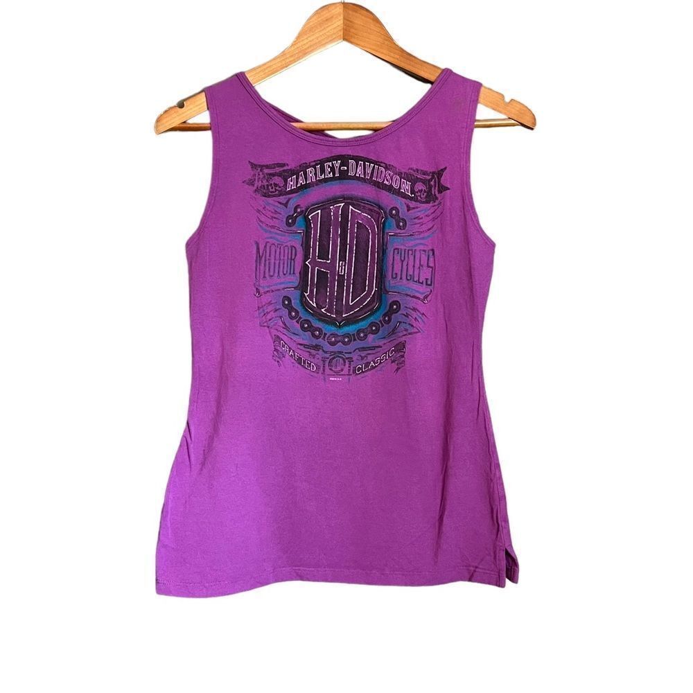 3 for $30! Harley‎ Davidson purple tank top